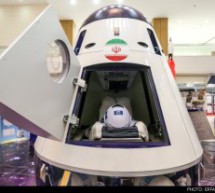 مدل فضاپیمای سرنشین دار و ماهواره مخابراتی ایران به نمایش در آمد