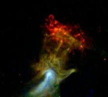دست خدا ! تعبیری از تصویر تلسکوپ ناسا