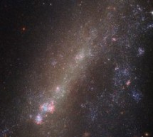 تصویر جدید هابل از کهکشانی در حال برهم‌کنش با همسایه‌ خود