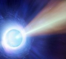 مشاهده فواره‌ای از ماده در برخورد دو ستاره مُرده