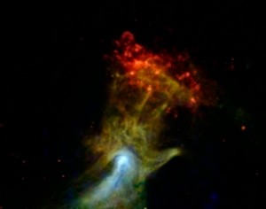 دست خدا ! تعبیری از تصویر تلسکوپ ناسا 