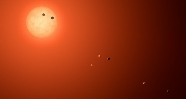 تعدادی از سیاره های منظومه تراپیست 1 قابل سکونت هستند