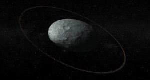 شواهد نشان می‌دهند که سیاره کوتوله هائومیا حلقه‌ای زیبا و کوچک به دور خود دارد!