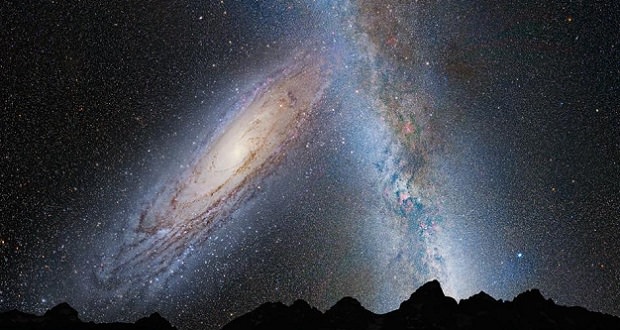 زمان برخورد کهکشان راه شیری با کهکشان آندرومدا مشخص شد!