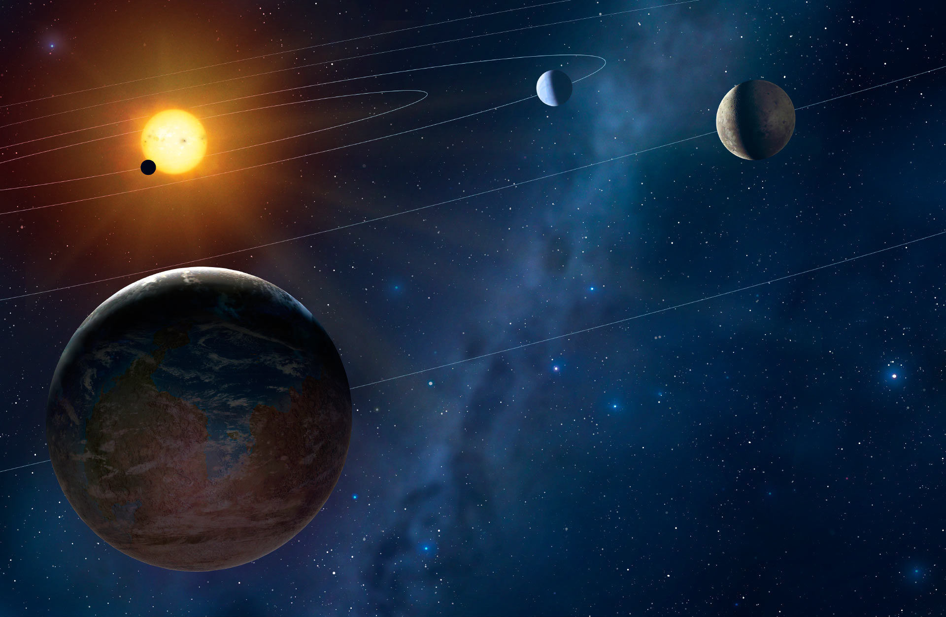 قمر و ستاره و سیاره چه تفاوتی با یکدیگر دارند؟